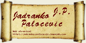 Jadranko Paločević vizit kartica